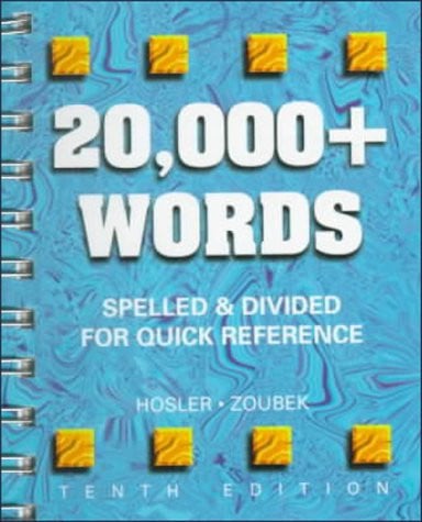 20,000+ Words Spelled and Divided for Quick Reference